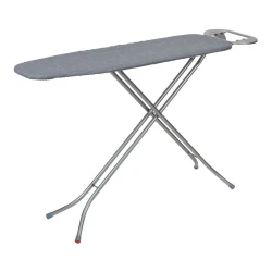 Гладильная доска JYSK Bert W30xL110xH73-89 см, серебристая Гладильная доска JYSK Bert W30xL110xH73-89 см, серебристая