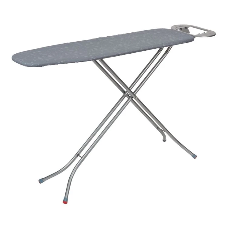 Гладильная доска JYSK Bert W30xL110xH73-89 см, серебристая Гладильная доска JYSK Bert W30xL110xH73-89 см, серебристая
