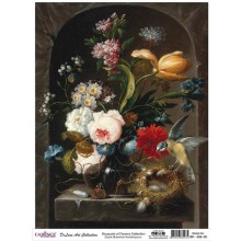 Dekupaj üçün düyü kağızı Cadence A3 Bouquet Of Flowers Collection BF-06 30x42 sm
