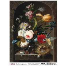 Dekupaj üçün düyü kağızı Cadence A3 Bouquet Of Flowers Collection BF-06 30x42 sm