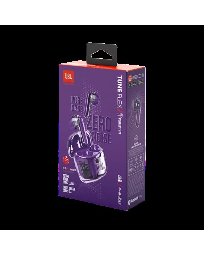 Simsiz qulaqlıq JBL Tune Flex Ghost Purple