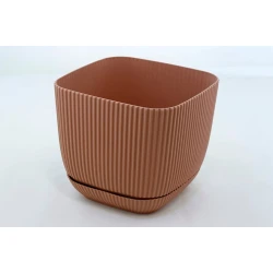 Горшок Karasu N4 TM.33299, 4 л, пластик, розовый