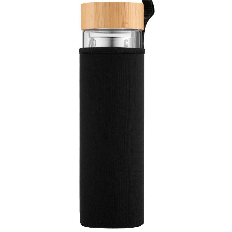 Termos Adresto Double Wall AR1345BB, 450 ml, şüşə/bambuk Termos Adresto Double Wall AR1345BB, 450 ml, şüşə/bambuk