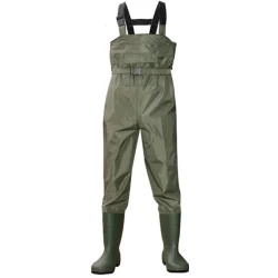 Kişilər üçün rezin çəkməli yarıkombinezon Safe 79239226, haki, pvc, ölçü L