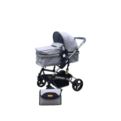 Детская коляска 562 FLA Серая
