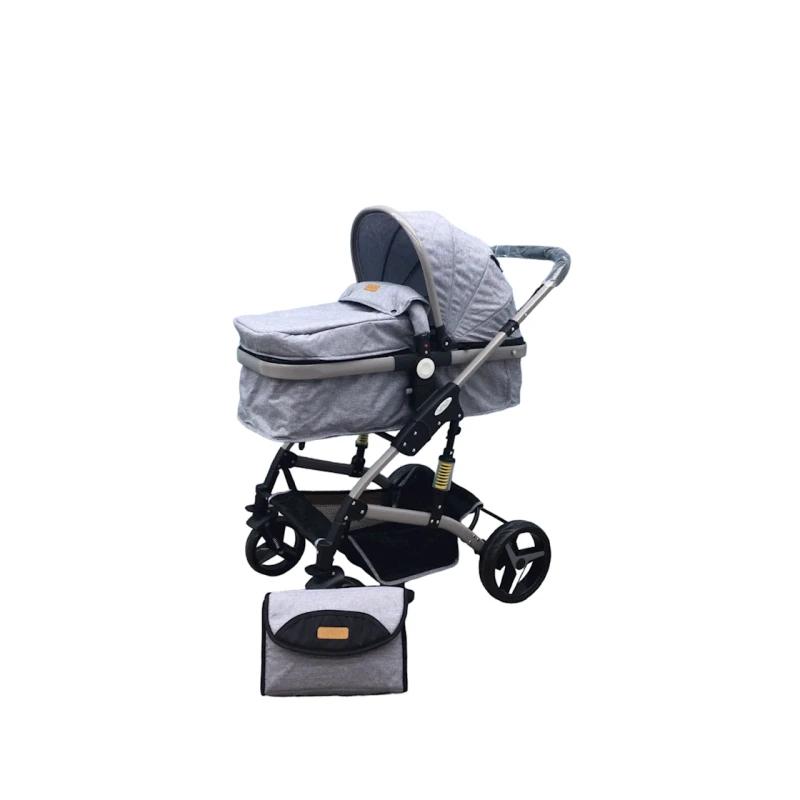 Детская коляска 562 FLA Серая