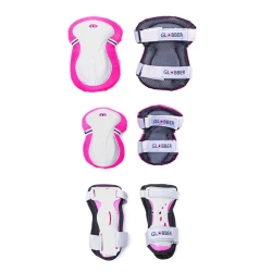 Комплект защиты Globber Protective Pad Set XXS, розовый Комплект защиты Globber Protective Pad Set XXS, розовый