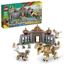 Konstruktor LEGO Jurassic World Visitor Center: T. Rex & Raptor Attack 76961, 12+ yaş, 693 hissə