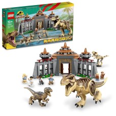 Konstruktor LEGO Jurassic World Visitor Center: T. Rex & Raptor Attack 76961, 12+ yaş, 693 hissə