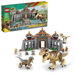 Конструктор LEGO Jurassic World Visitor Center: T. Rex & Raptor Attack 76961, 12+ лет, 693 элемента