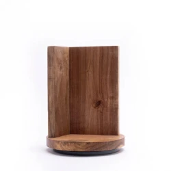 Подставка для ножей Gipfel 9863, 18x24 см, дерево, коричневый