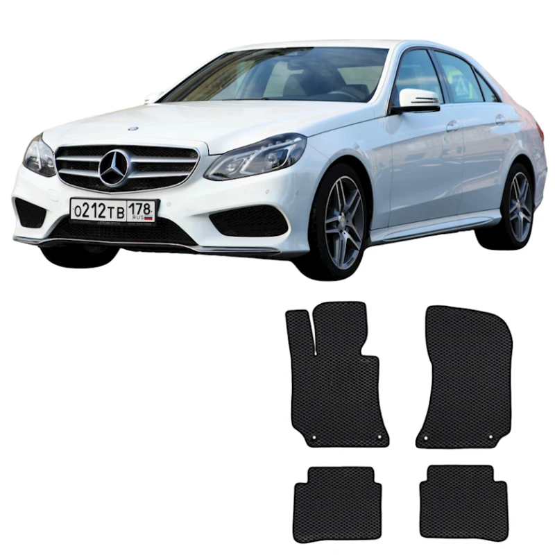 Комплект ковриков для машины Eva Mercedes 212