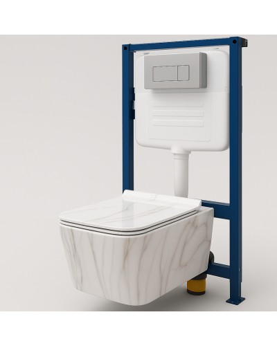 Unitaz Komplekt Caesar Asma 1170 D / İnstalyasiya Dəsti