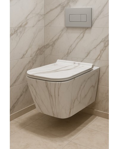Unitaz Komplekt Caesar Asma 1170 D / İnstalyasiya Dəsti
