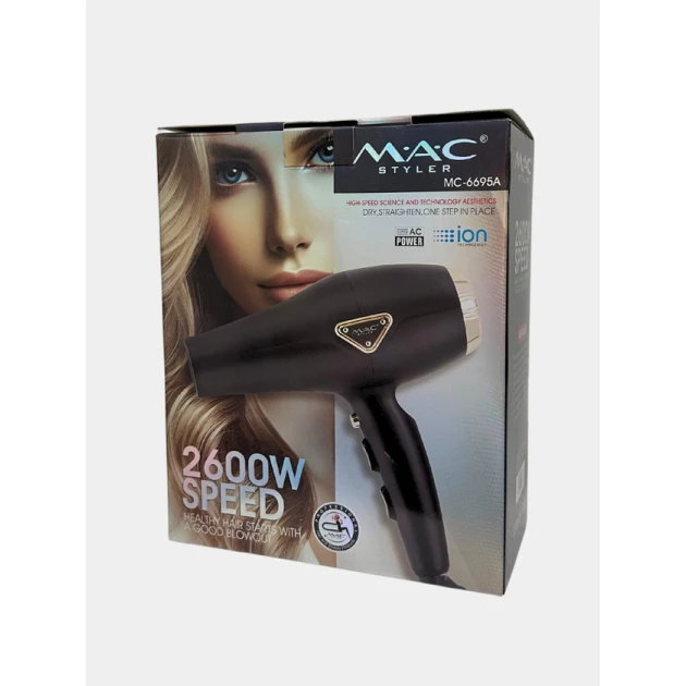 MAC Styler saçları qurutmaq və formalaşdırmaq üçün MC-6695A MAC Styler saçları qurutmaq və formalaşdırmaq üçün MC-6695A