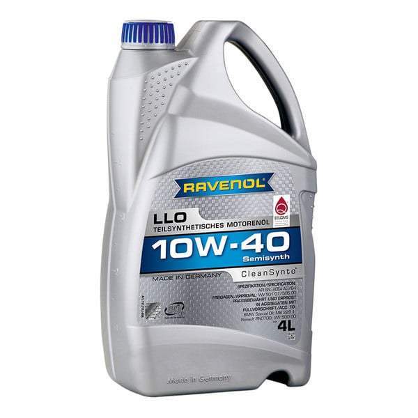 Моторное масло Ravenol LLO SAE 10W-40, 4 л