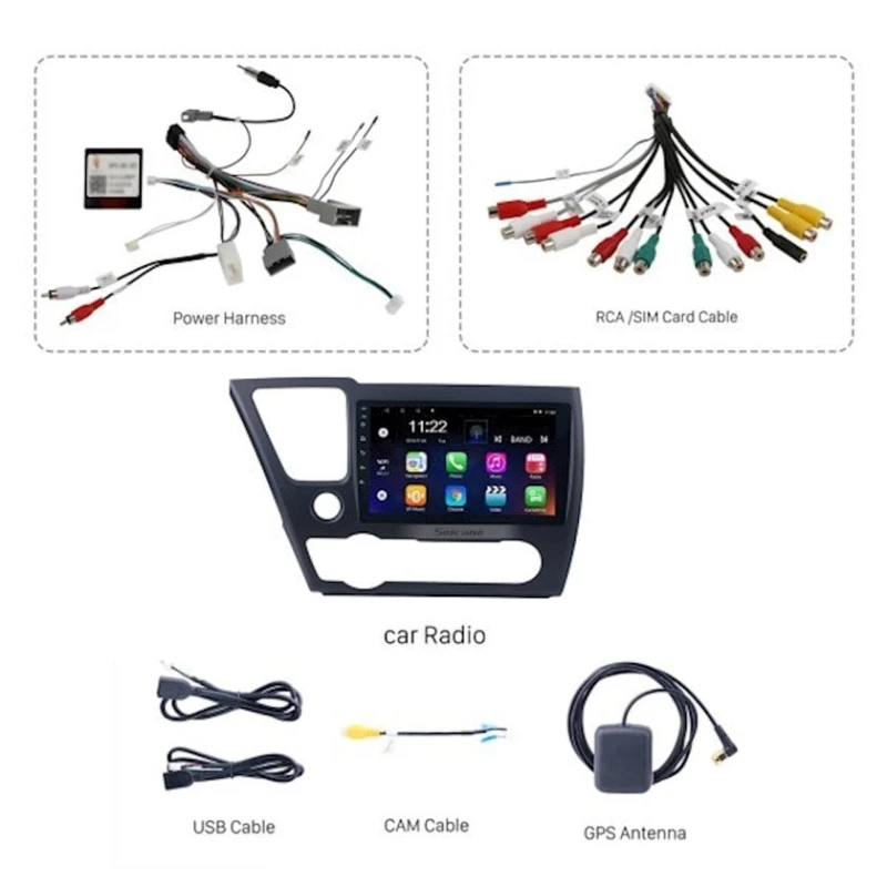 Автомобильный монитор Still Coll AVTO085231 Honda Civic 2014-2017 Автомобильный монитор Still Coll AVTO085231 Honda Civic 2014-2017