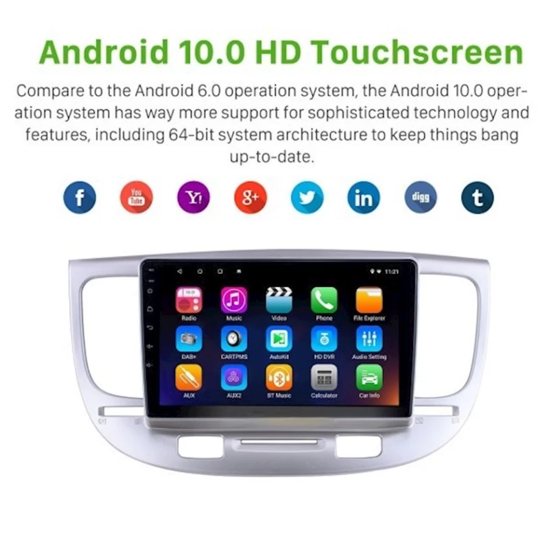 Автомобильный монитор Still Coll Kia Rio 2007 Автомобильный монитор Still Coll Kia Rio 2007