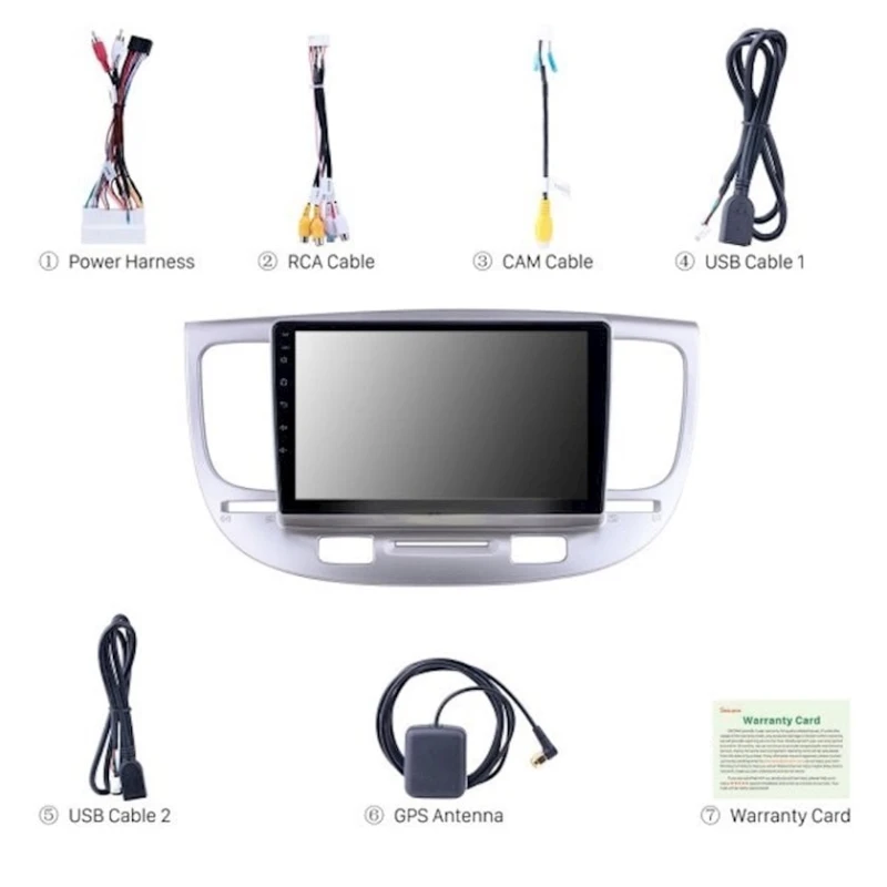 Автомобильный монитор Still Coll Kia Rio 2007 Автомобильный монитор Still Coll Kia Rio 2007