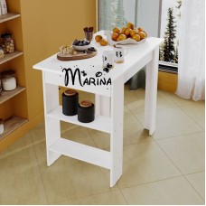 Tumba Marina 3563_M25KichMasterWh, LDSP, 85x50x50 sm, ağ