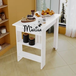 Tumba Marina 3563_M25KichMasterWh, LDSP, 85x50x50 sm, ağ