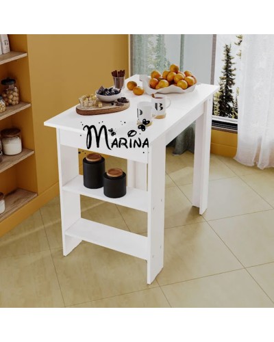 Tumba Marina 3563_M25KichMasterWh, LDSP, 85x50x50 sm, ağ