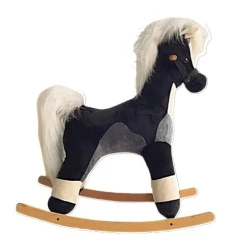 Лошадка-качалка FRD1135, черная Лошадка-качалка FRD1135, черная