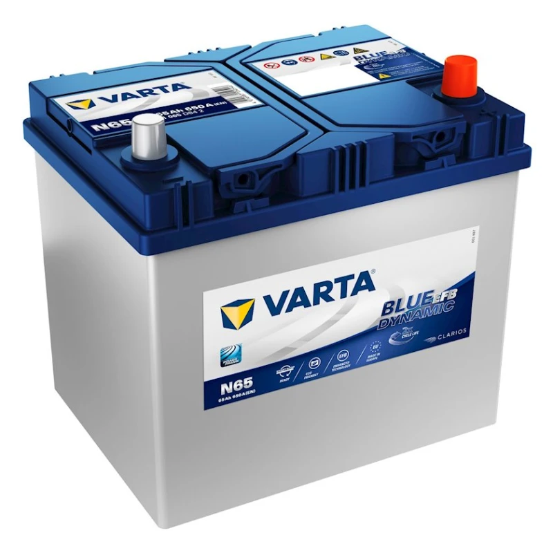 Avtomobil akkumulyatoru Varta Blue Dynamic EFB N65 65As