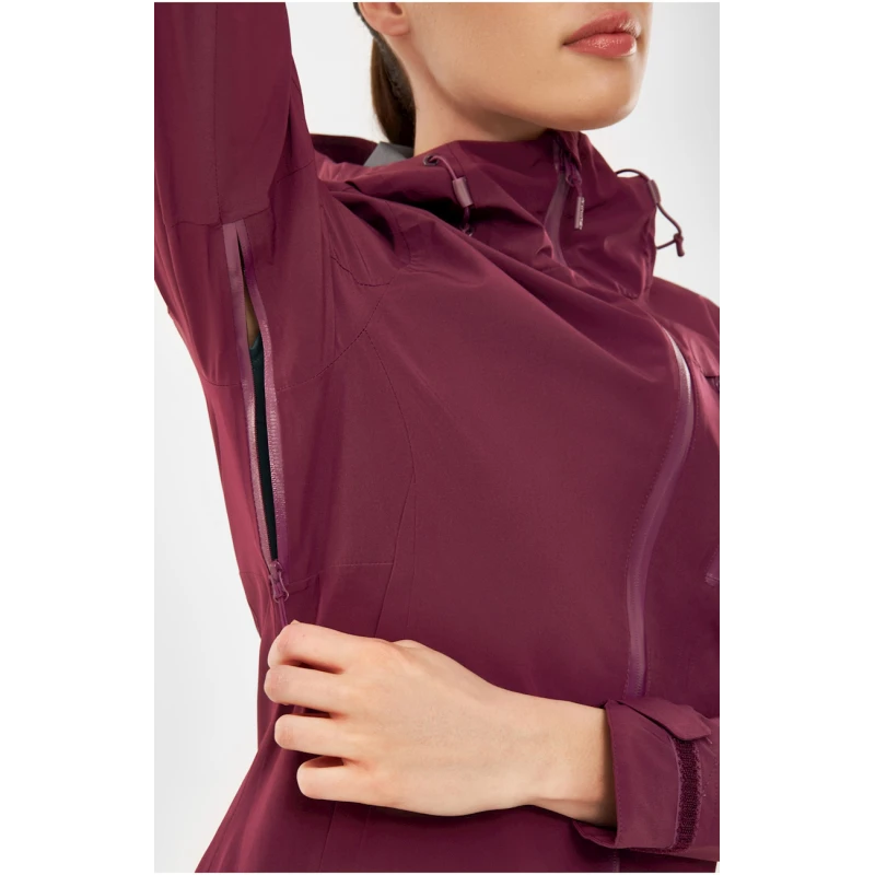 Qadınlar üçün gödəkçə Viking Trek Pro 2.0, poliester, ölçü M, tünd qırmızı