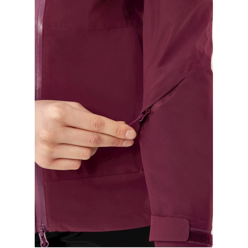 Qadınlar üçün gödəkçə Viking Trek Pro 2.0, poliester, ölçü M, tünd qırmızı