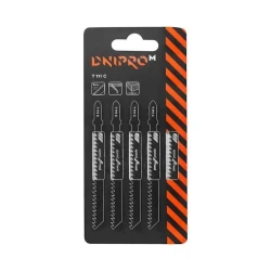 Набор полотен для лобзика Dnipro-M 19042005 T111 C, 5 шт Набор полотен для лобзика Dnipro-M 19042005 T111 C, 5 шт