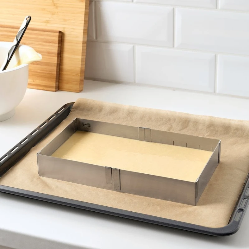 Форма для запекания IKEA Tartbak, нержавеющая сталь, 17х17х5 см, серебристая Форма для запекания IKEA Tartbak, нержавеющая сталь, 17х17х5 см, серебристая