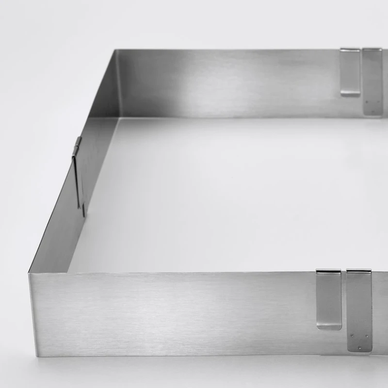 Форма для запекания IKEA Tartbak, нержавеющая сталь, 17х17х5 см, серебристая Форма для запекания IKEA Tartbak, нержавеющая сталь, 17х17х5 см, серебристая