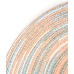 Сервировочный коврик Hom-me круг, 38 см, полиэстер, Разноцветный