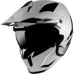 Мотошлем MT Helmet Streetfighter SV Chromed A2 Silver, размер S