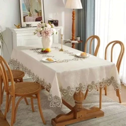 Скатерть Sahara SHA-00001626, велюр, разноцветная, 180x315 см