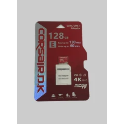 Карта памяти Corsair.D.K 128.GB sdxc UHS-l Чтение 30 МБ/с Запись 10 МБ/с