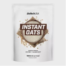 Qida əvəzləyicisi BioTechUSA Instant Oats Cookies-Cream, 1000 q