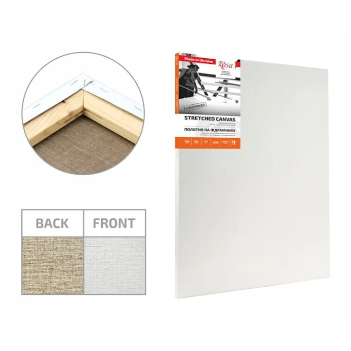 Холст на подрамнике Rosa среднее зерно, акрил, 30 х 40 (GPA1783040) Холст на подрамнике Rosa среднее зерно, акрил, 30 х 40 (GPA1783040)