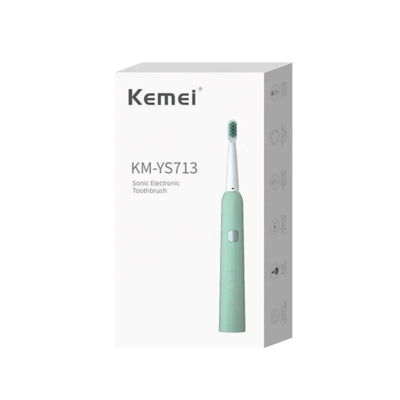 Электрическая зубная щетка Kemei KM-YS713 Green