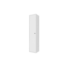 Şkaf Ev Plus Feliks 12115539, LDSP, ağ, 34x30x160 sm
