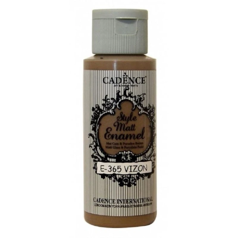 Şüşə üçün mat boya Cadence Style Matt Enamel Mink 59 ml