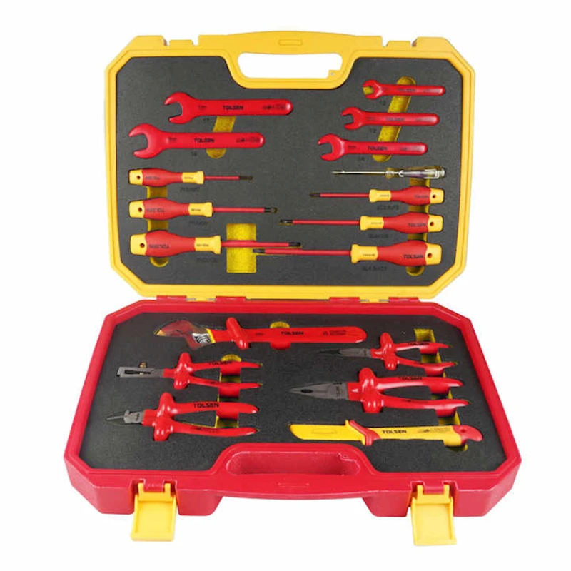 Набор изолированных инструментов Tolsen V83718, 18 шт