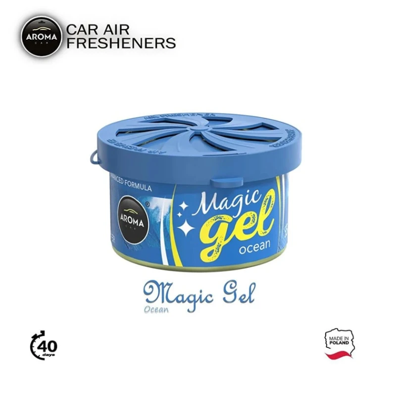 Avtomobil üçün ətirləndirici Aroma Car Magic Gel Ocean, 55 q Avtomobil üçün ətirləndirici Aroma Car Magic Gel Ocean, 55 q