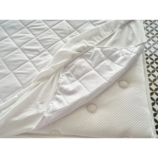 Qoruyucu döşək üzü Doqu Home Comfyline, 90x190 sm, ağ Qoruyucu döşək üzü Doqu Home Comfyline, 90x190 sm, ağ