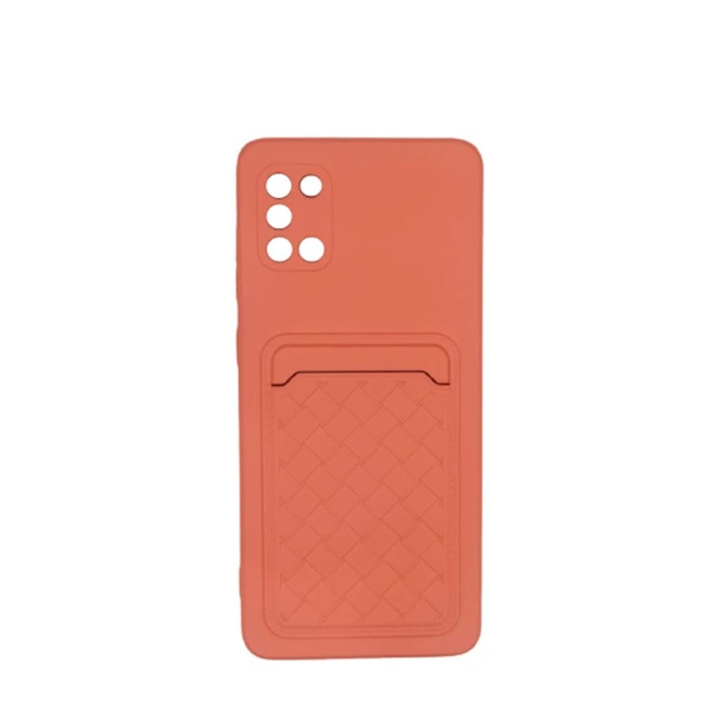 Чехол Silikon Card Case для Samsung Galaxy A51, Pink Чехол Silikon Card Case для Samsung Galaxy A51, Pink