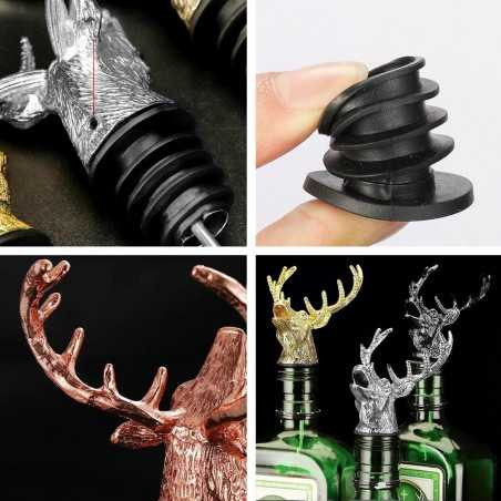 Пробка для винных бутылок RAX-01, нержавеющая сталь Пробка для винных бутылок RAX-01, нержавеющая сталь