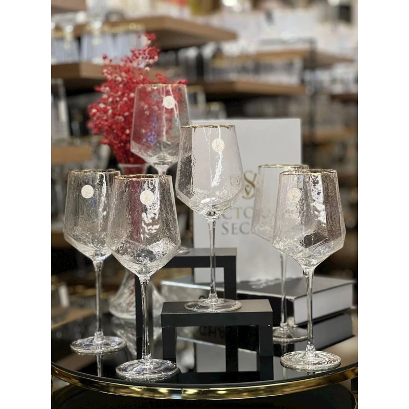 Набор бокалов AA-ES-007, прозрачный, 300 мл, 6 шт Набор бокалов AA-ES-007, прозрачный, 300 мл, 6 шт