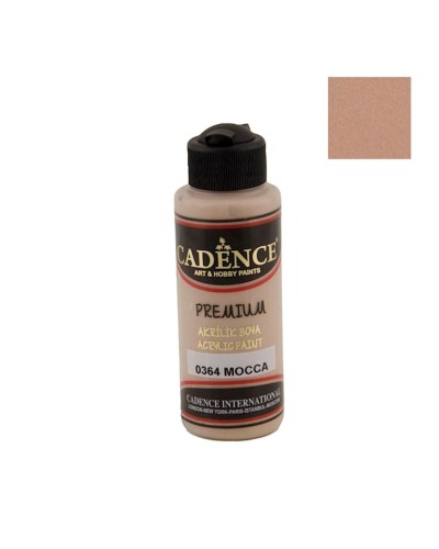 Akril boya Cadence Premium Acrylic Paint 0364 Mocca, 120 ml