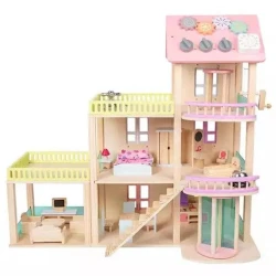 Дом для кукол DH-18, 71x76.4x35 см Дом для кукол DH-18, 71x76.4x35 см